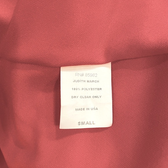 Bestselling Judith March Mini Dress Swimsuit Coverup w/ Tassel Fringe Hem Peach - Picture 6 of 6